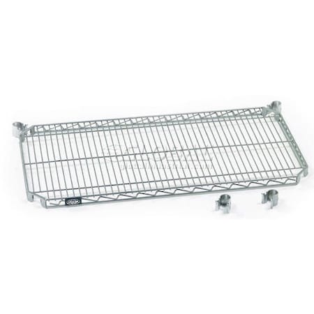 Nexel S2448AZ Poly-Z-Brite Quick Adjust Wire Shelf 48inW x 24inD 580CP25Z